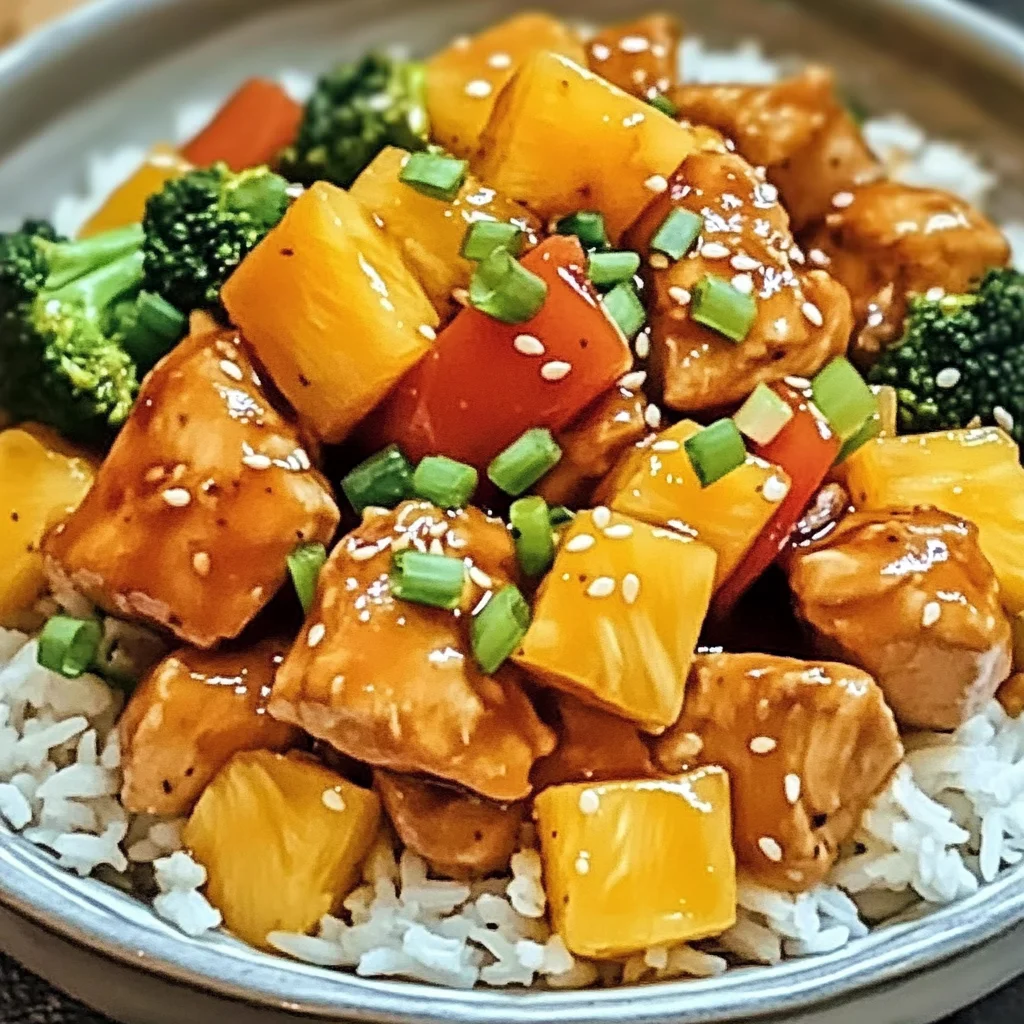 Easy Pineapple Chicken with Rice: An Incredible Ultimate Recipe