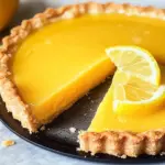 French Lemon Tart W/ Lemon Curd