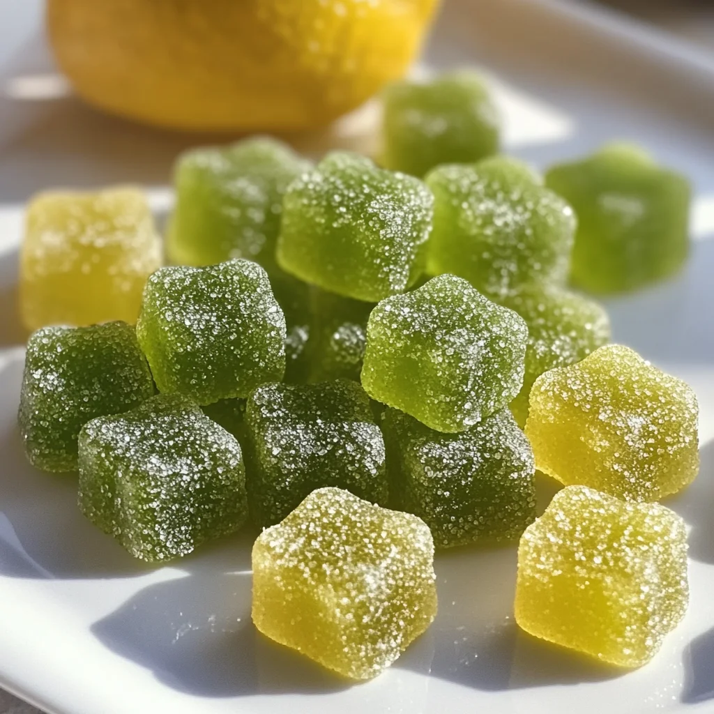 Green Tea, Lemon & Ginger Gummies