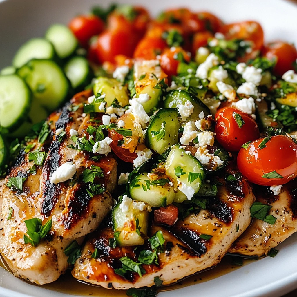 Grilled Chicken with Pepperoncini Garlic Butter