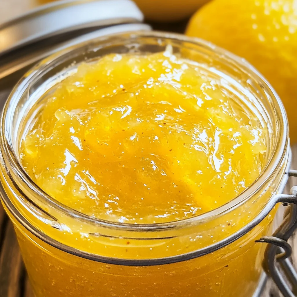 Italian Lemon Jam