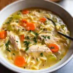 Lemon Chicken Orzo Soup
