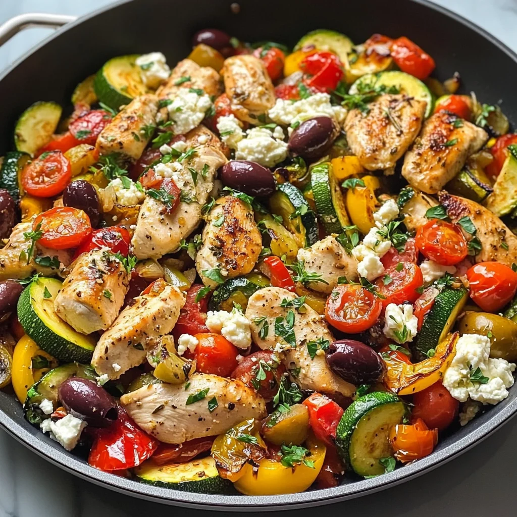 Mediterranean Chicken Stir Fry Recipe