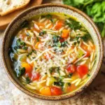 Mediterranean Orzo Soup