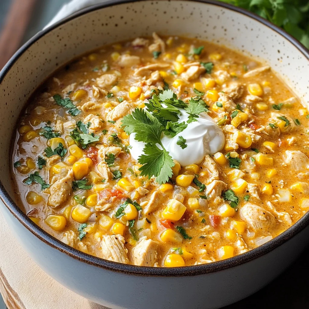 Mexican Street Corn Chicken Chili Recipe