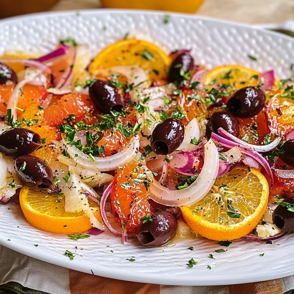 Sicilian Orange Salad (Insalata di Arance)