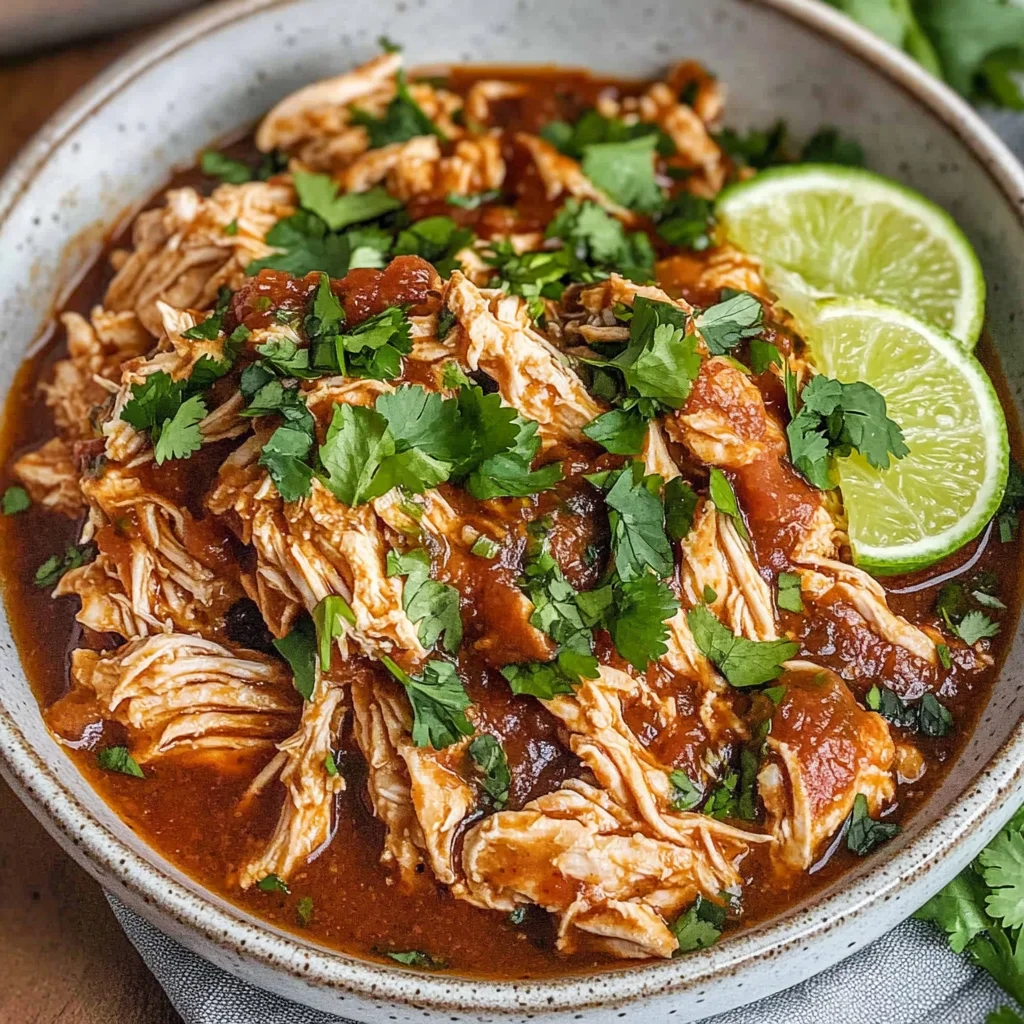 Slow Cooker Cilantro Lime Chicken