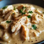 Slow Cooker Creamy Chicken & Gravy