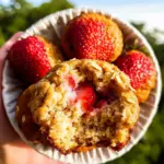 Strawberry Oatmeal Muffins
