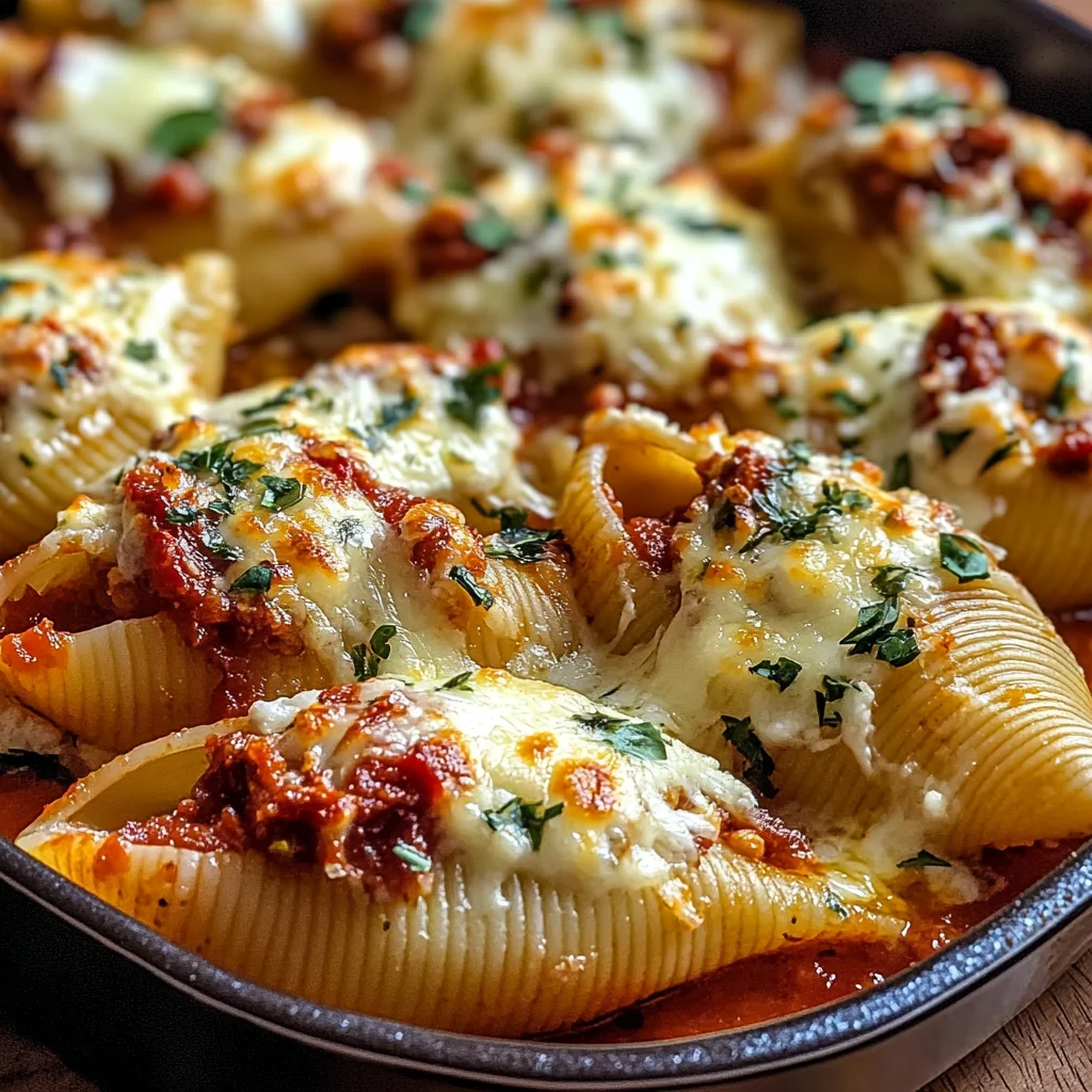 Sun-Dried Tomato and Ricotta Stuffed Shells