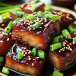 Sweet and Sticky Asian-Style beef Belly Recipe