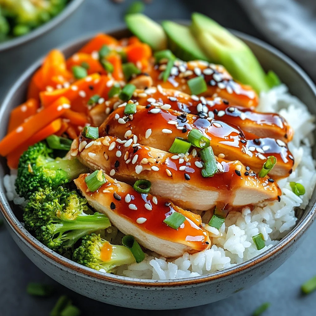 Teriyaki Chicken Rice Bowl (amazing Recipe)