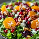 Vibrant Winter Salad with Oranges and Pomegranate Delight