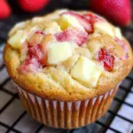 White Chocolate Strawberry Muffins Recipe