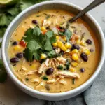 Easy Chicken, Poblano, and Black Bean Soup (Small Batch)